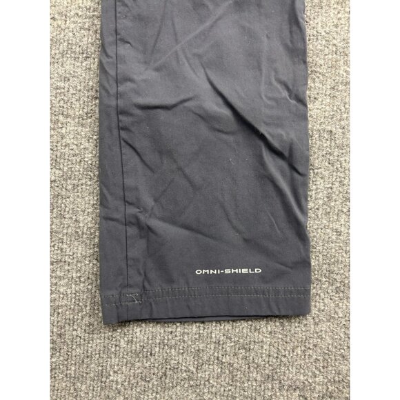 Columbia Pants Womens 6 Gray Omni-Shield Hiking Outdoor Nylon Regular Trail - Picture 8 of 9